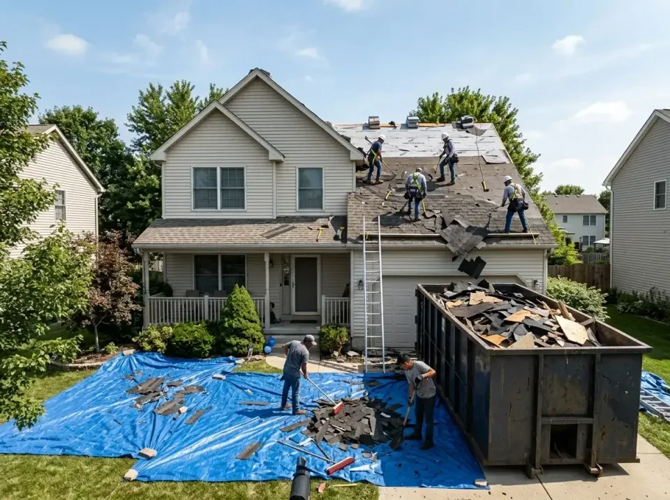 roof-replacement-debris-remova-004 — frequently asked questions, Cheapest Dumpster Rentals in Live Oak, FL